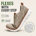 UrbanFlex flexible segmented sole bends with every step